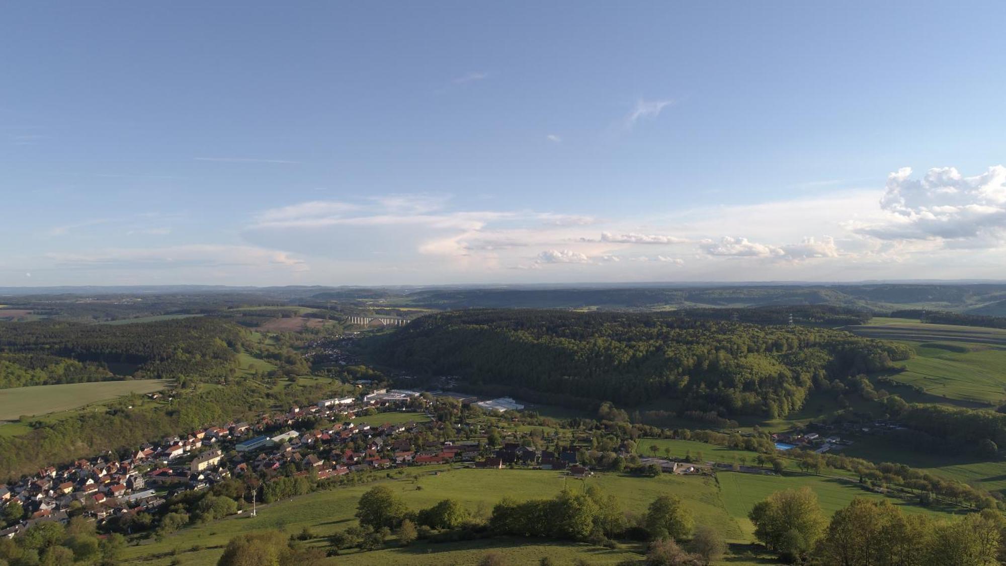 Die Triniushuette "Thueringens Schoenste Aussicht" Rauenstein Eksteriør bilde