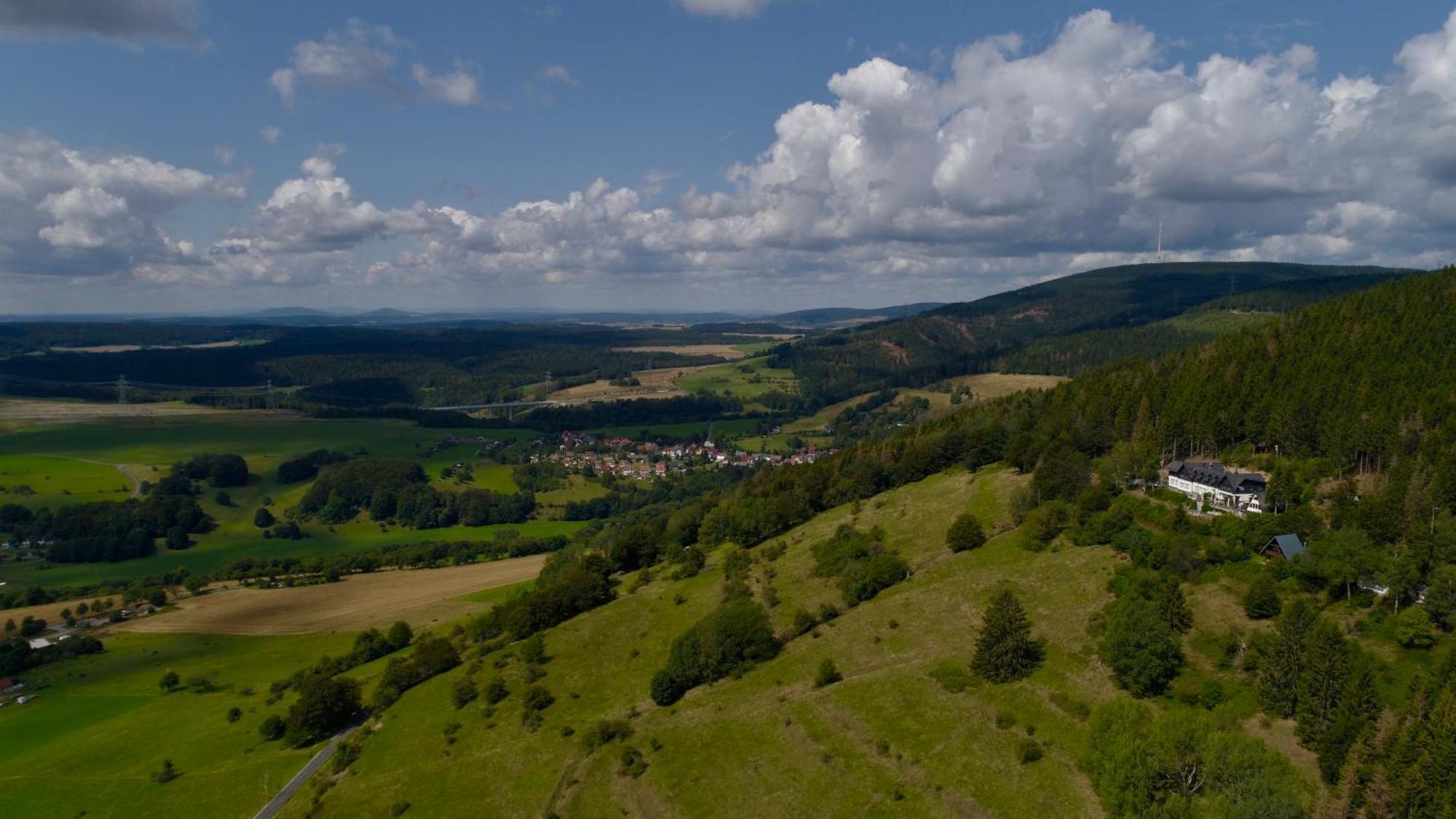 Die Triniushuette "Thueringens Schoenste Aussicht" Rauenstein Eksteriør bilde