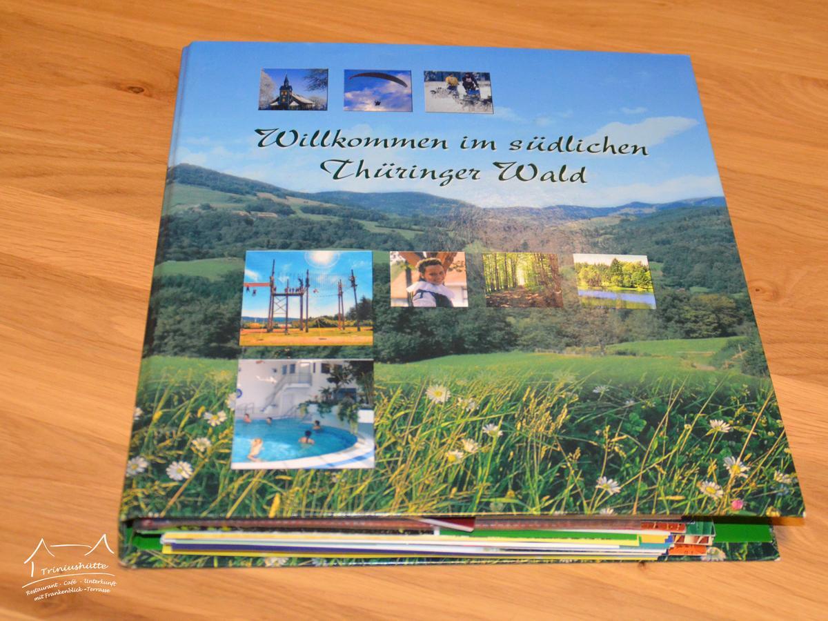 Die Triniushuette "Thueringens Schoenste Aussicht" Rauenstein Eksteriør bilde