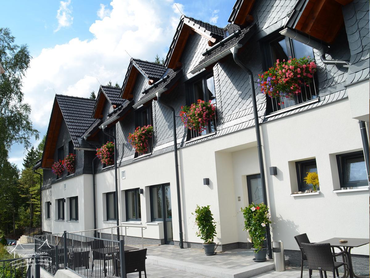 Die Triniushuette "Thueringens Schoenste Aussicht" Rauenstein Eksteriør bilde