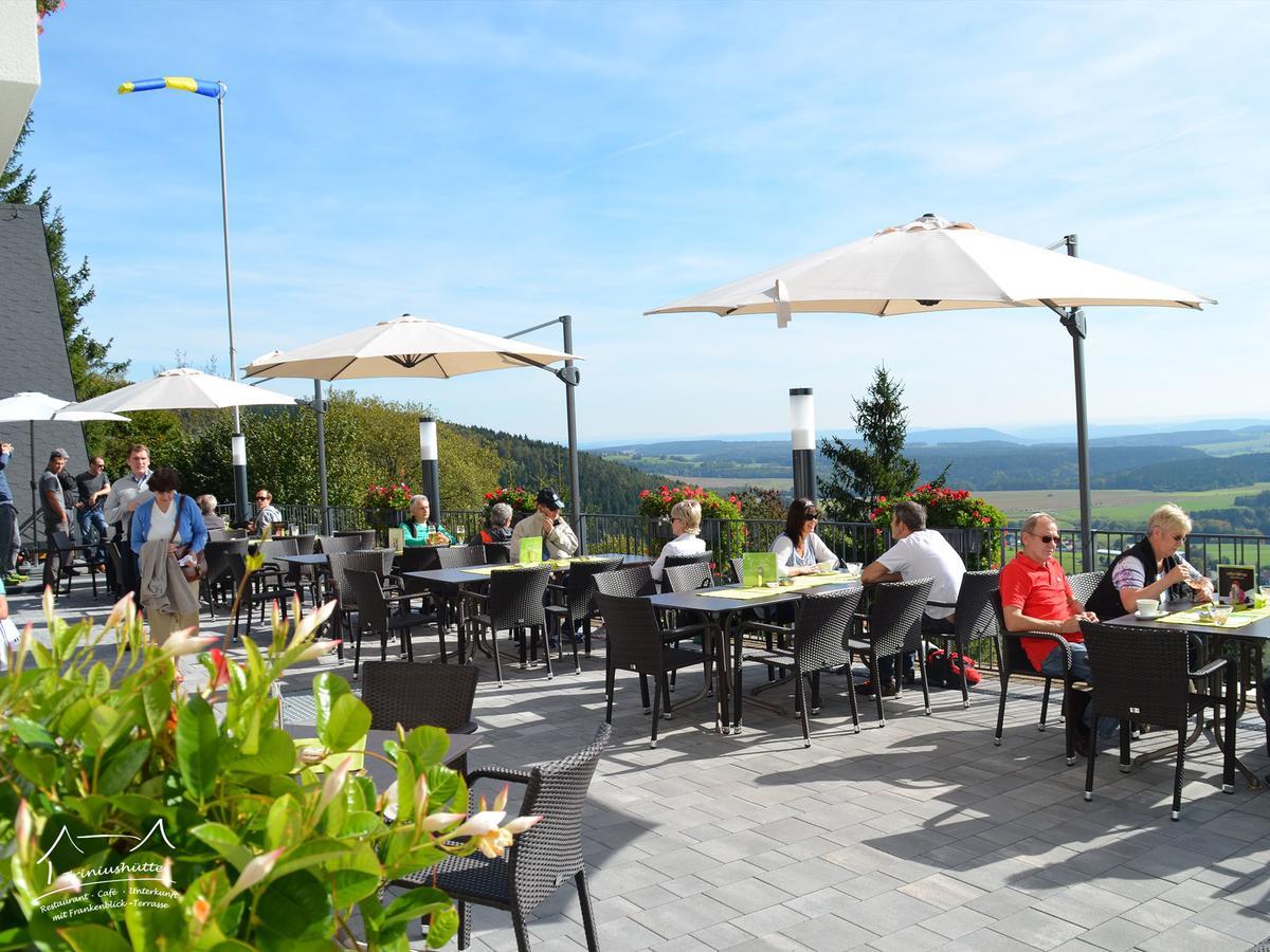 Die Triniushuette "Thueringens Schoenste Aussicht" Rauenstein Eksteriør bilde