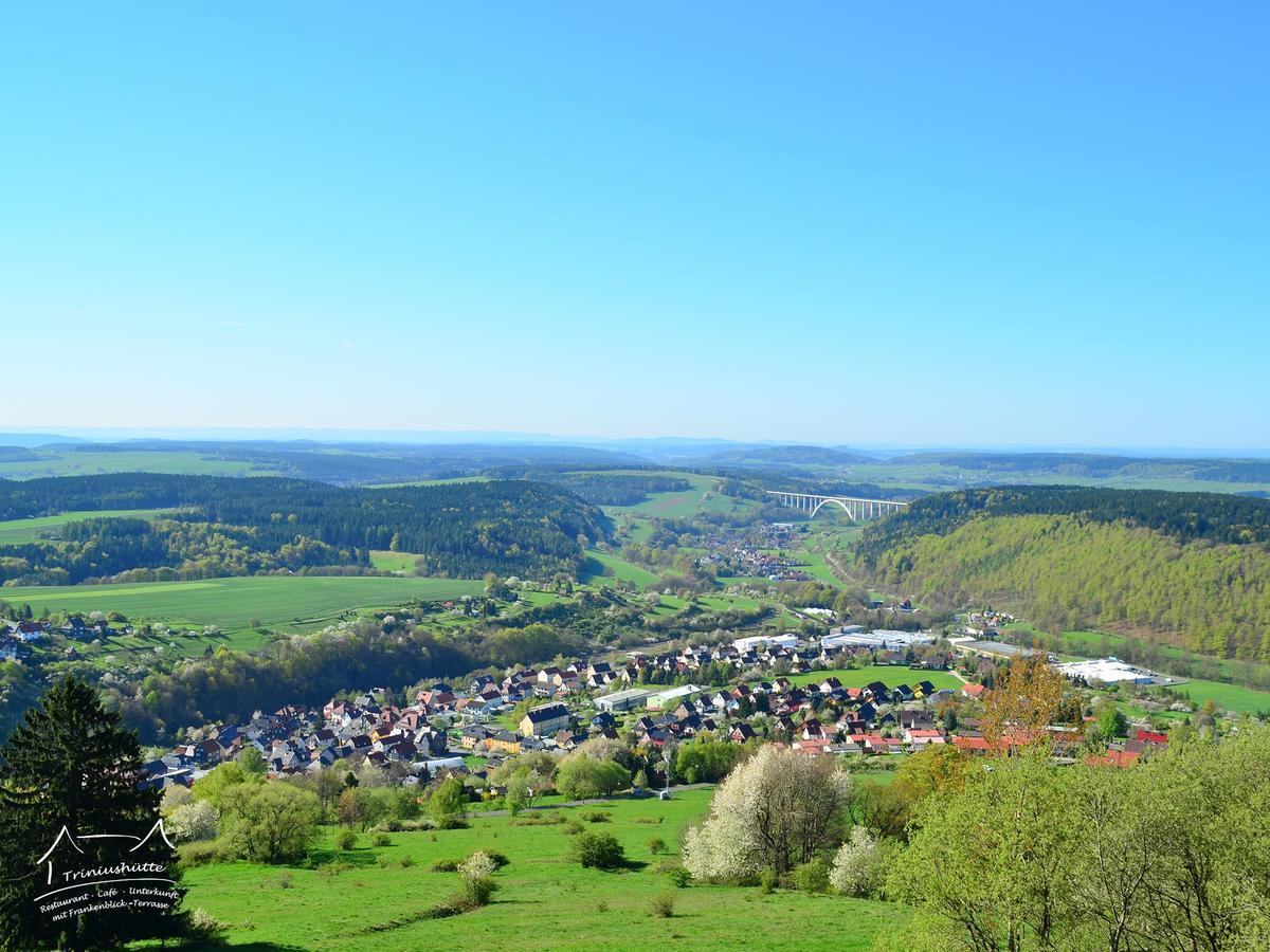 Die Triniushuette "Thueringens Schoenste Aussicht" Rauenstein Rom bilde